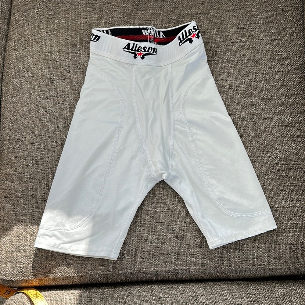 Alleson Athletic Boys Compression Shorts Girdle Medium Like New